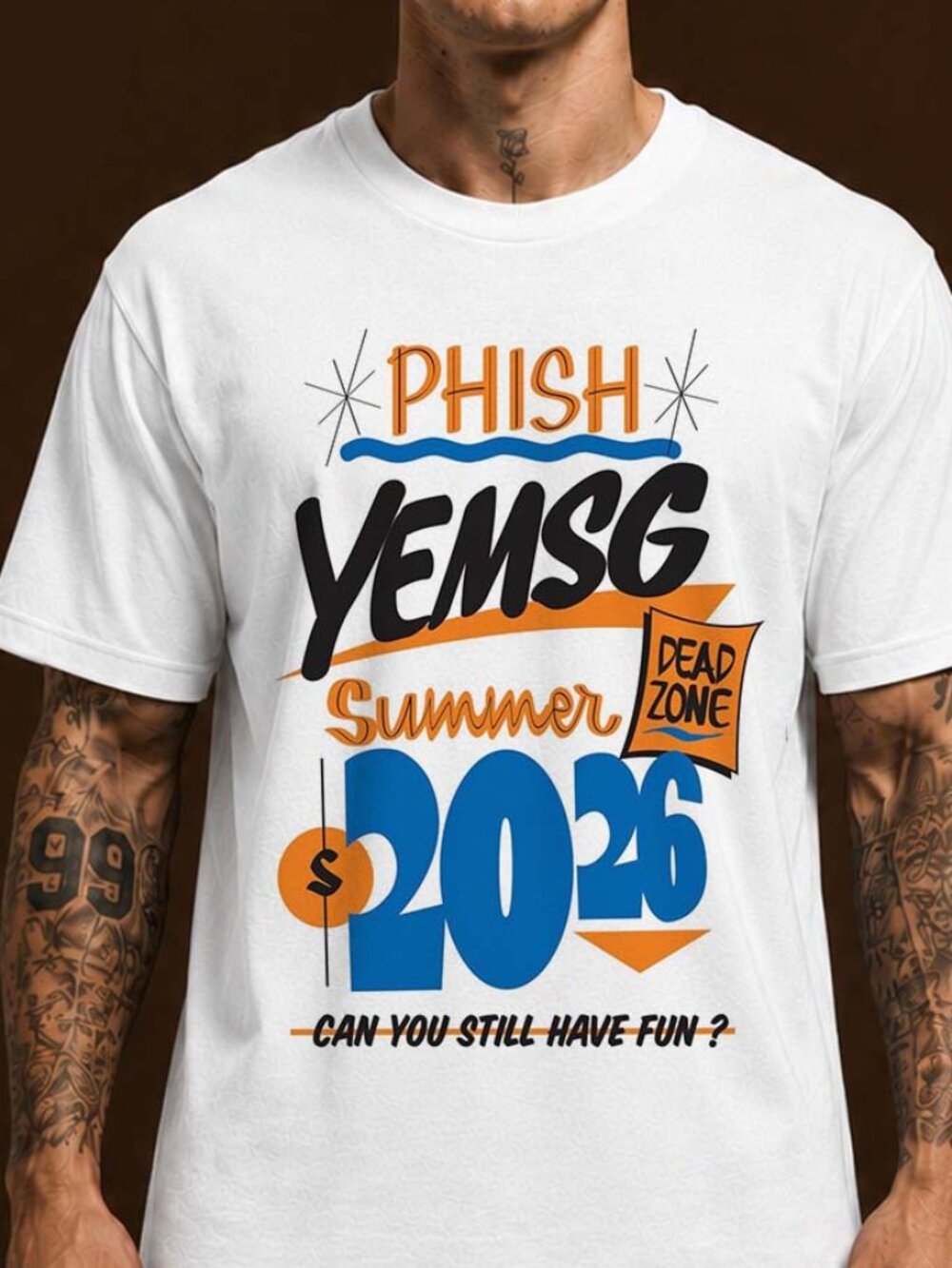 Phish Yemsg Summer Dead Zone 2026 Unisex T Shirt